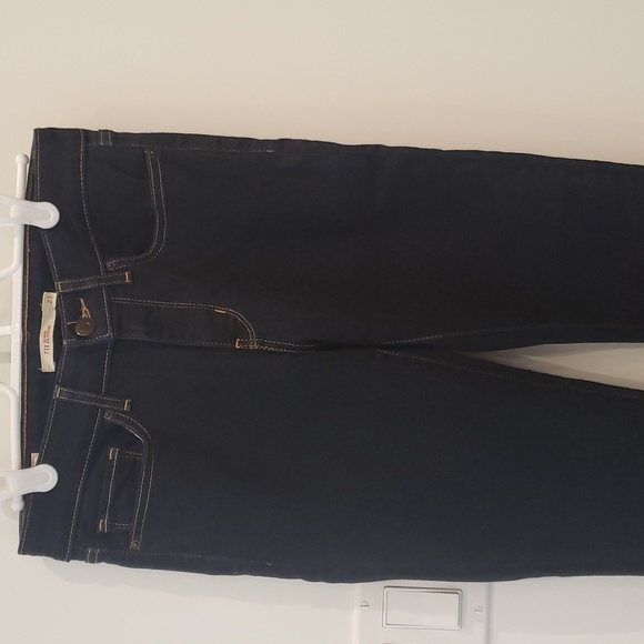 Levi Strauss Denim Skinny 711 Jeans Dark Womens Size 27/30 - Picture 4 of 13